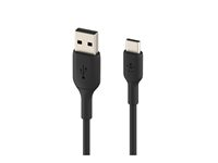 Belkin BoostCharge - USB-kabel - 24 pin USB-C (hann) til USB (hann) - 2 m - svart CAB001BT2MBK