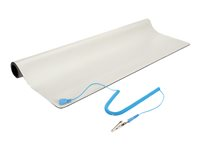 StarTech.com Anti-Static Mat - 25" x 27.5" Electrical Grounding Desk Pad - For Home or Work - Beige (M3013) - Antistatisk skrivebordsmatte - beige M3013