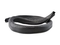 StarTech.com 10ft (3m) Cable Management Sleeve, Trimmable Heavy Duty Cable Wrap, 1.2" (3cm) Dia Polyester Mesh Computer Cable Manager/Protector/Concealer - Black Cord Organizer/Hider, Floor Cable Cover, Wire Wraps (WKSTNCMFLX) - Kabelstyringsmuffe - svart - 3 m WKSTNCMFLX