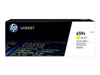 HP 659X - Gul - original - LaserJet - tonerpatron (W2012X) - for Color LaserJet Enterprise MFP M776; LaserJet Enterprise MFP M776 W2012X