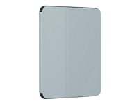Targus Click-In - Lommebok for nettbrett - termoplast-polyuretan (TPU), polyuretan - sølv - 10.9" - for Apple 10.9-inch iPad (10. generasjon); iPad A16 Wi-Fi, A16 Wi-Fi + Cellular THZ93211GL