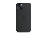 Apple - Baksidedeksel for mobiltelefon - MagSafe-samsvar - silikon - midnatt - for iPhone 13 MC4A4ZM/A