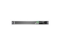 APC Smart-UPS Ultra - UPS (kan monteres i rack) (høy tetthet) - med innebygd administrasjonskort for nettverk - AC 220/230/240 V - 2200 watt - 2200 VA - litiumion - Ethernet, USB - utgangskontakter: 5 - 1U - sølvgrå - for P/N: SRTL50RMBP1U-LI SRTL2K2RM1UINC