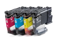 Brother LC521 Value Pack - 4-pack - svart, gul, cyan, magenta - original - hengeboks - blekkpatron - for Brother DCP-J1260W, DCP-J1310DW, DCP-J1313DW, DCP-J1460DW LC521VAL