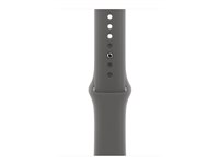 Apple - Klokkestropp for smart armbåndsur - 46mm - S/M-størrelse - steingrå MXLX3ZM/A