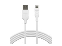dbramante1928 re-charge - Lightning-kabel - USB hann til Lightning hann - 2.5 m - 100 % resirkulert plast CB25ALWH7086