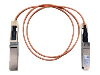 Cisco Direct-Attach Active Optical Cable - Nettverkskabel - QSFP+ til QSFP+ - 10 m - fiberoptisk - SFF-8436 - aktiv - beige - for Nexus 3172PQ, 3172PQ-XL, 3172TQ, 6001, 6001P, 6001T, 6004, 6004 24, 6004EF, 6004X QSFP-H40G-AOC10M=